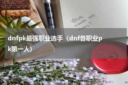 dnfpk最强职业选手（dnf各职业pk第一人）
