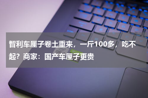 智利车厘子卷土重来，一斤100多，吃不起？商家：国产车厘子更贵