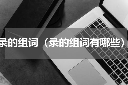录的组词（录的组词有哪些）