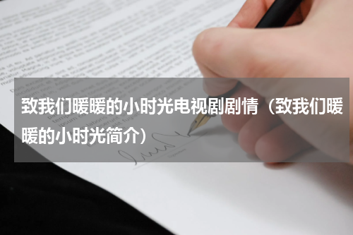 致我们暖暖的小时光电视剧剧情（致我们暖暖的小时光简介）