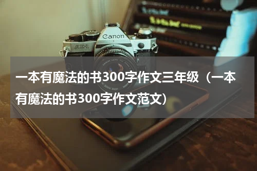 一本有魔法的书300字作文三年级（一本有魔法的书300字作文范文）