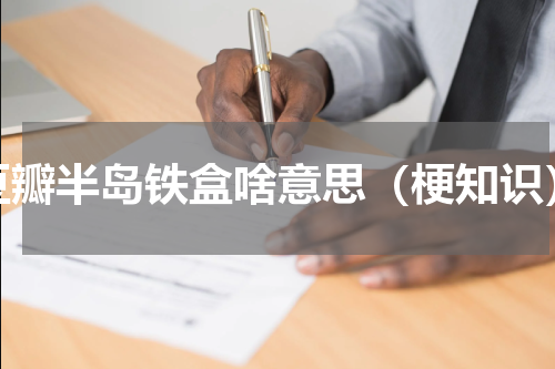 豆瓣半岛铁盒啥意思（梗知识）