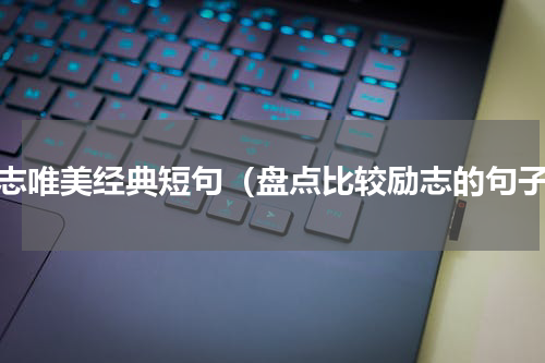 励志唯美经典短句（盘点比较励志的句子）