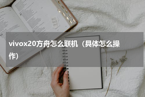 vivox20方舟怎么联机（具体怎么操作）