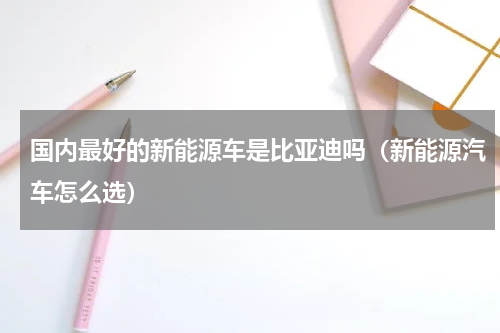 国内最好的新能源车是比亚迪吗（新能源汽车怎么选）