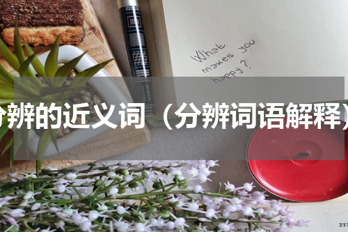 分辨的近义词（分辨词语解释）