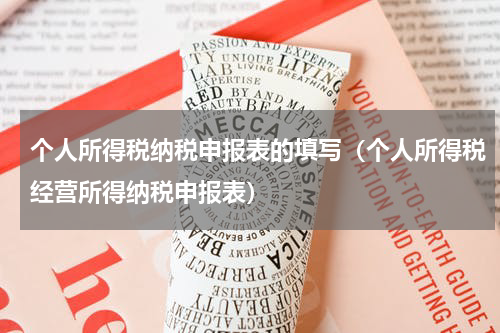 个人所得税纳税申报表的填写（个人所得税经营所得纳税申报表）