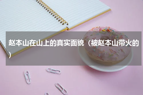 赵本山在山上的真实面貌（被赵本山带火的）
