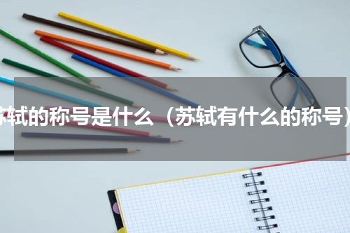 苏轼的称号是什么（苏轼有什么的称号）