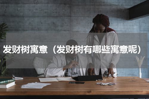 发财树寓意（发财树有哪些寓意呢）