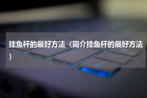 挂鱼杆的最好方法（简介挂鱼杆的最好方法）