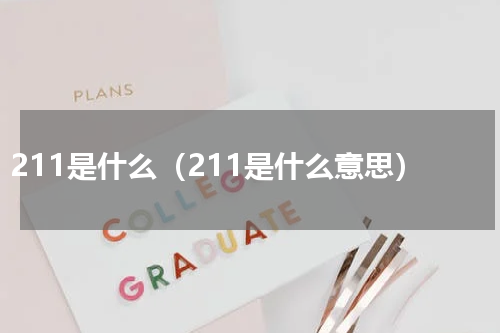 211是什么（211是什么意思）