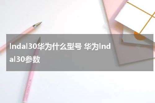 lndal30华为什么型号 华为lndal30参数