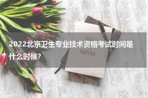 2022北京卫生专业技术资格考试时间是什么时候？