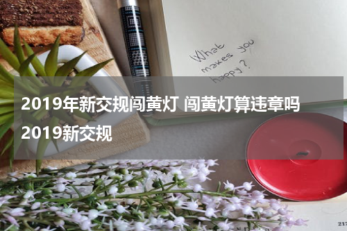 2019年新交规闯黄灯 闯黄灯算违章吗2019新交规