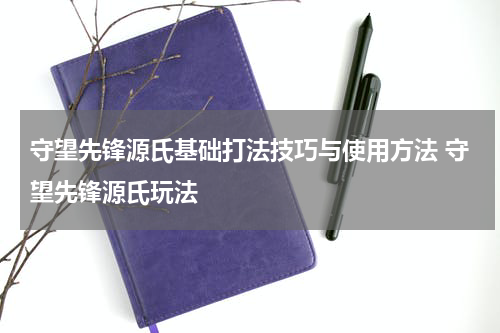 守望先锋源氏基础打法技巧与使用方法 守望先锋源氏玩法