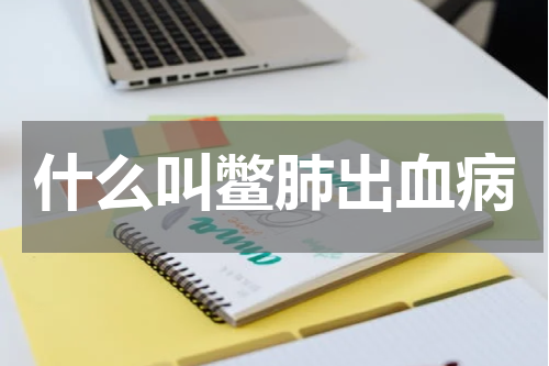 什么叫鳖肺出血病