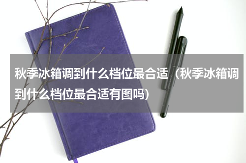 秋季冰箱调到什么档位最合适（秋季冰箱调到什么档位最合适有图吗）