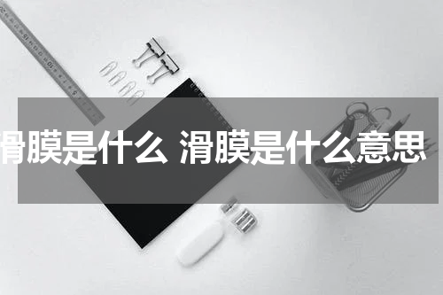 滑膜是什么 滑膜是什么意思