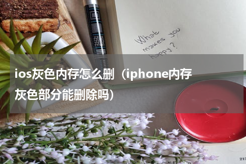 ios灰色内存怎么删（iphone内存灰色部分能删除吗）