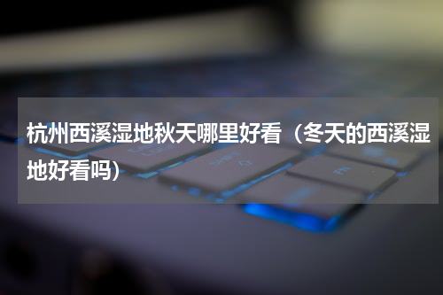 杭州西溪湿地秋天哪里好看（冬天的西溪湿地好看吗）