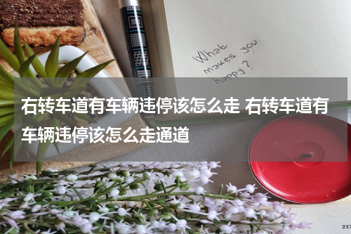 右转车道有车辆违停该怎么走 右转车道有车辆违停该怎么走通道