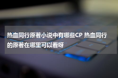 热血同行原著小说中有哪些CP 热血同行的原著在哪里可以看呀