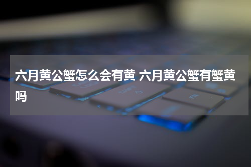 六月黄公蟹怎么会有黄 六月黄公蟹有蟹黄吗