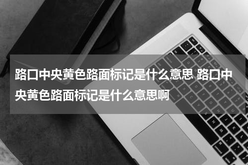 路口中央黄色路面标记是什么意思 路口中央黄色路面标记是什么意思啊