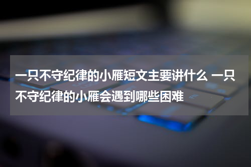 一只不守纪律的小雁短文主要讲什么 一只不守纪律的小雁会遇到哪些困难
