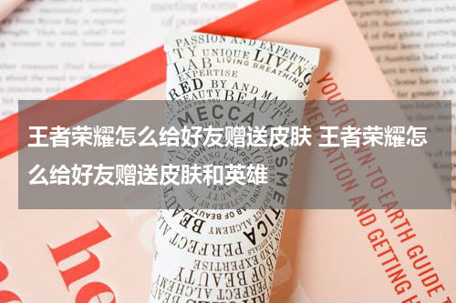 王者荣耀怎么给好友赠送皮肤 王者荣耀怎么给好友赠送皮肤和英雄