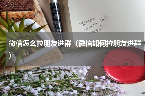微信怎么拉朋友进群（微信如何拉朋友进群）