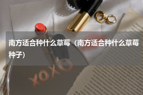 南方适合种什么草莓（南方适合种什么草莓种子）