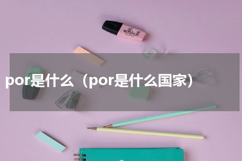 por是什么（por是什么国家）