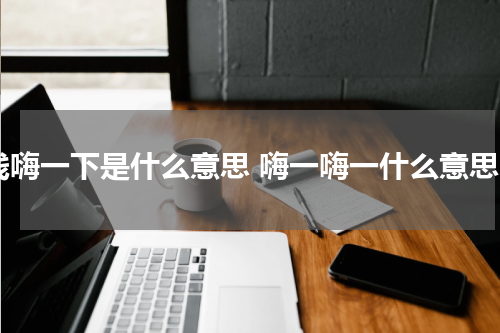 浅嗨一下是什么意思 嗨一嗨一什么意思
