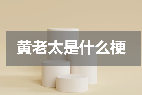 黄老太是什么梗