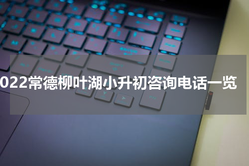 2022常德柳叶湖小升初咨询电话一览