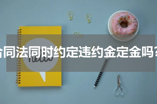 合同法同时约定违约金定金吗?