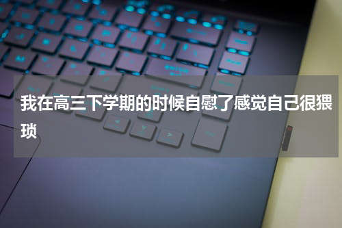 我在高三下学期的时候自慰了感觉自己很猥琐