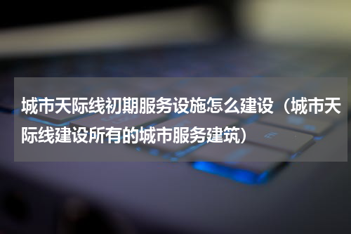 城市天际线初期服务设施怎么建设（城市天际线建设所有的城市服务建筑）