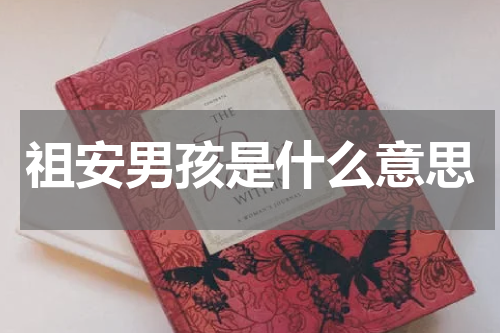 祖安男孩是什么意思