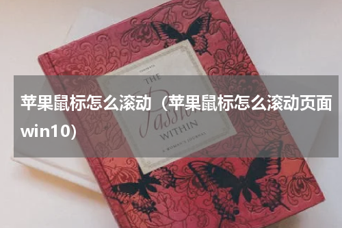 苹果鼠标怎么滚动（苹果鼠标怎么滚动页面win10）