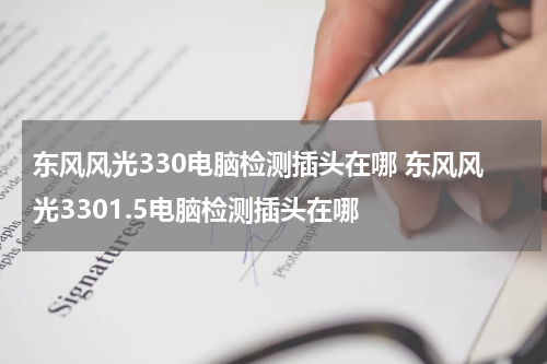 东风风光330电脑检测插头在哪 东风风光3301.5电脑检测插头在哪