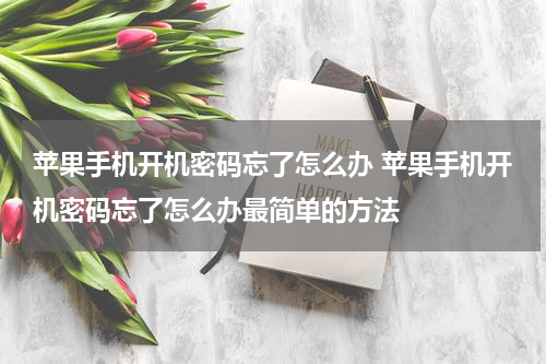 苹果手机开机密码忘了怎么办 苹果手机开机密码忘了怎么办最简单的方法