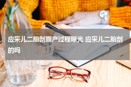 应采儿二胎剖腹产过程曝光 应采儿二胎剖的吗