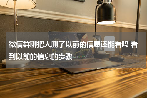 微信群聊把人删了以前的信息还能看吗 看到以前的信息的步骤