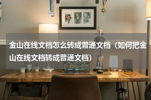 金山在线文档怎么转成普通文档（如何把金山在线文档转成普通文档）