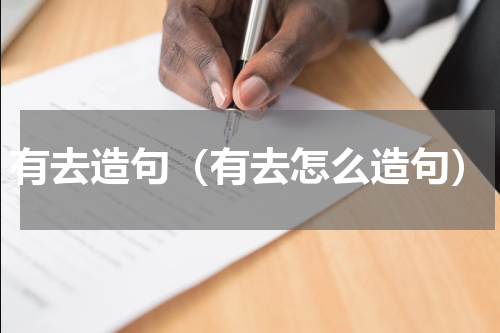 有去造句（有去怎么造句）