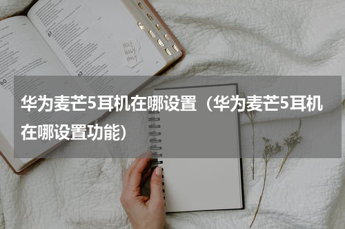 华为麦芒5耳机在哪设置（华为麦芒5耳机在哪设置功能）