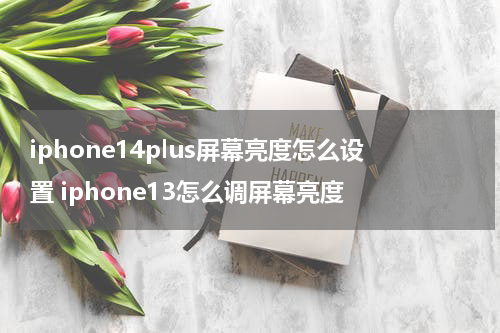 iphone14plus屏幕亮度怎么设置 iphone13怎么调屏幕亮度